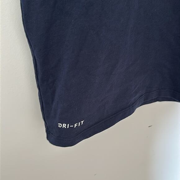 Nike Mens Dallas Cowboys T-shirt Size XL Navy Blue Short Sleeve NFL Dri-Fit Team - Picture 4 of 7